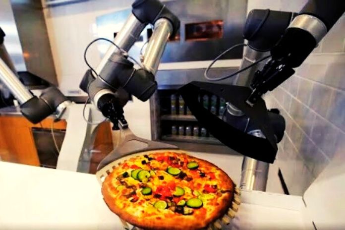 In This French Pizzeria, A Robot Bakes The Pizza